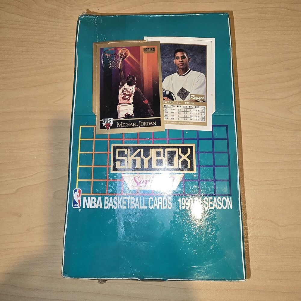 1990-91 Skybox Series 2 Basketball Wax Box